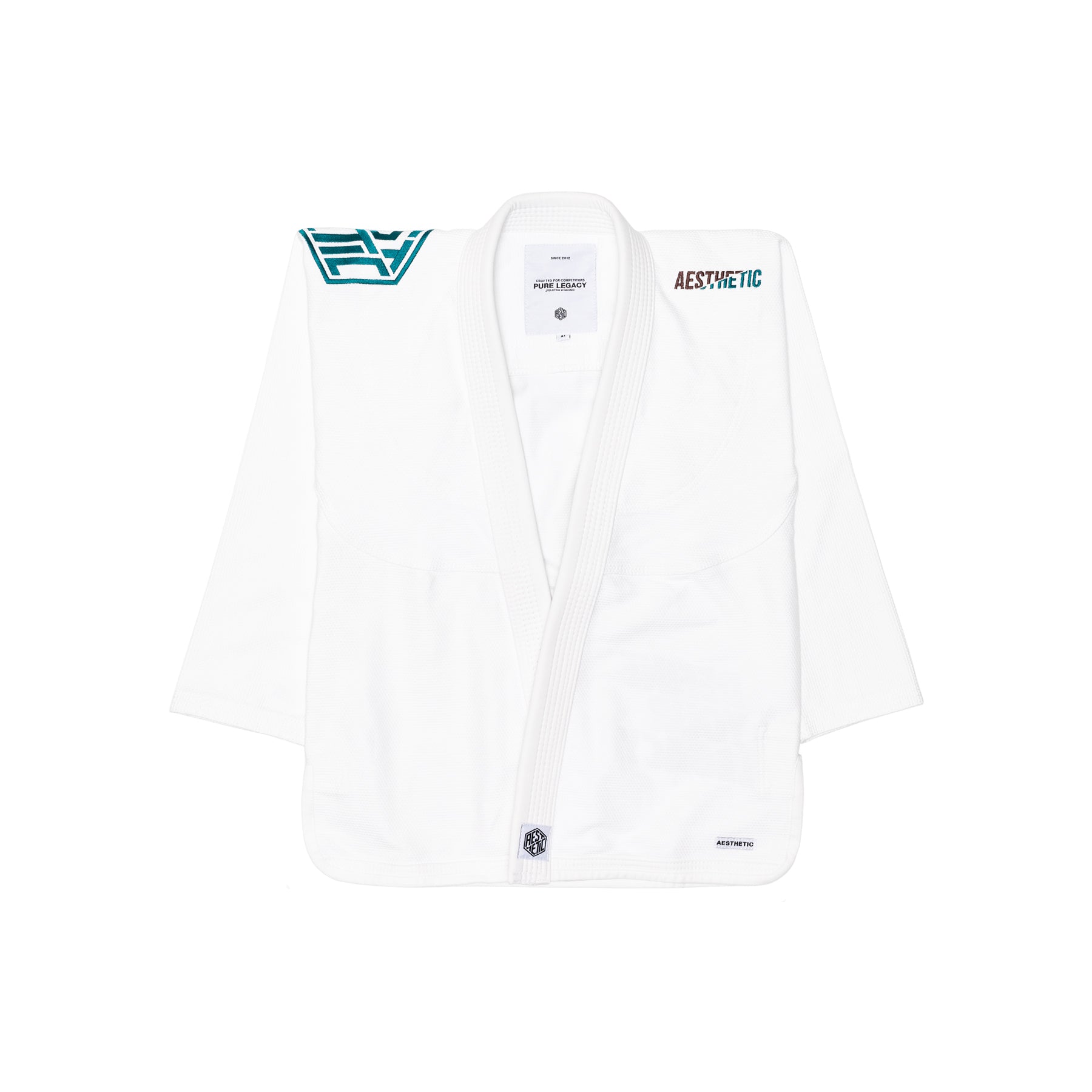 Pure Legacy Kimono (White/Racing Green)