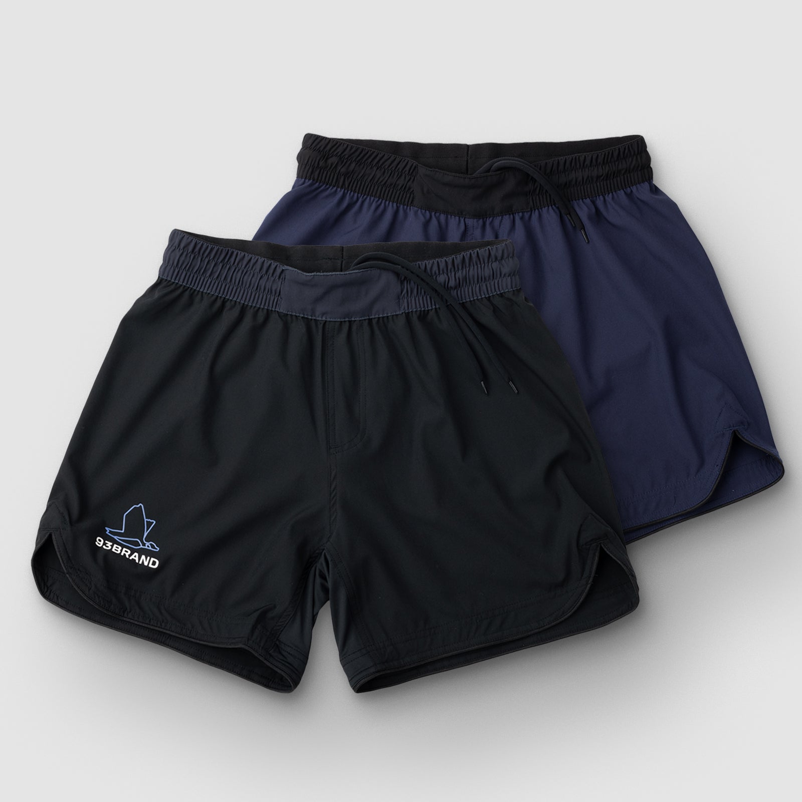 Standard Issue Grappling Shorts 2PACK Black/Midnight & French Navy (5" and 6" inseam) (WHOLESALE)