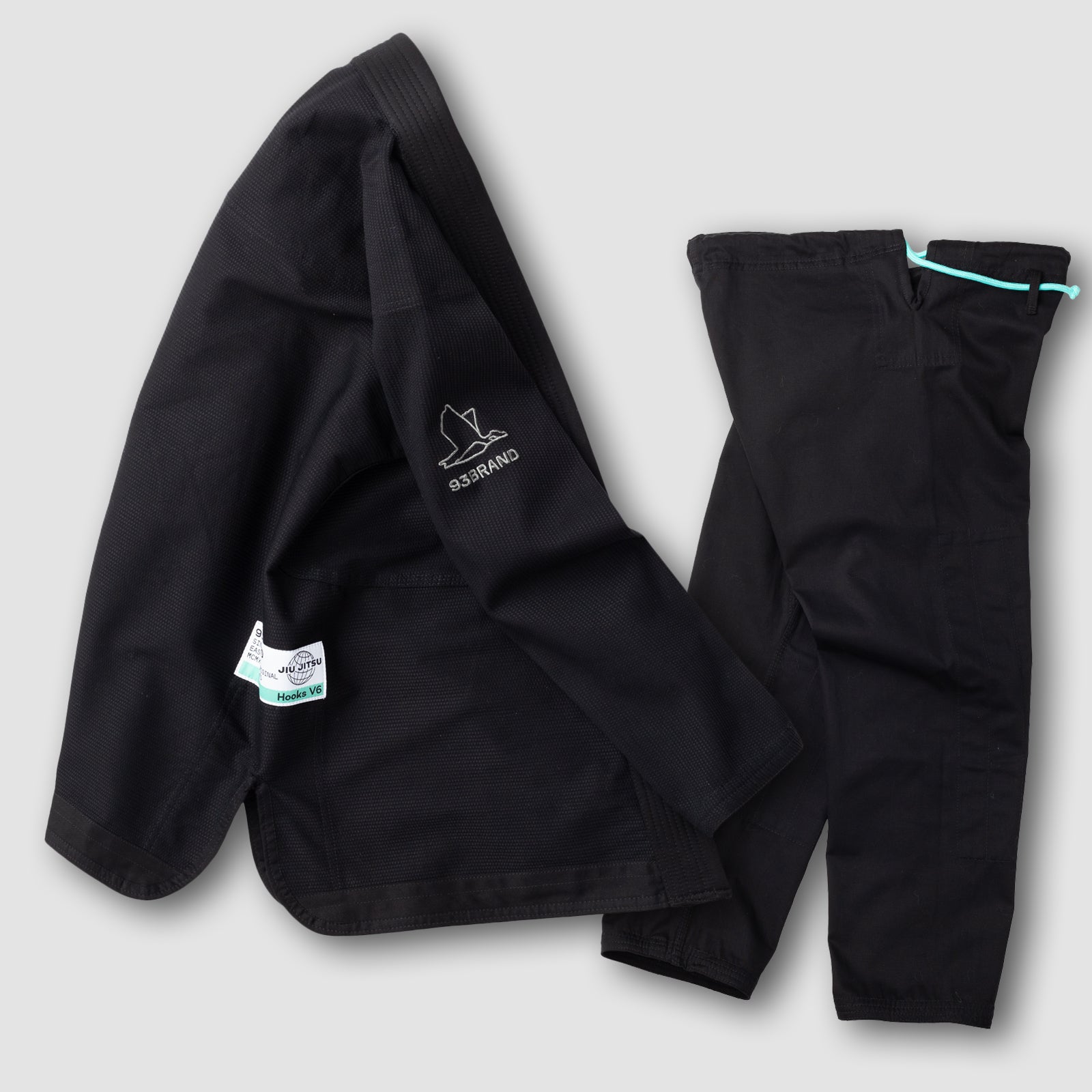 HOOKS V6 Jiu Jitsu Gi - Black