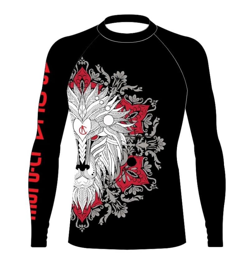 Ladies Lion Rash guard long sleeve long sleeve