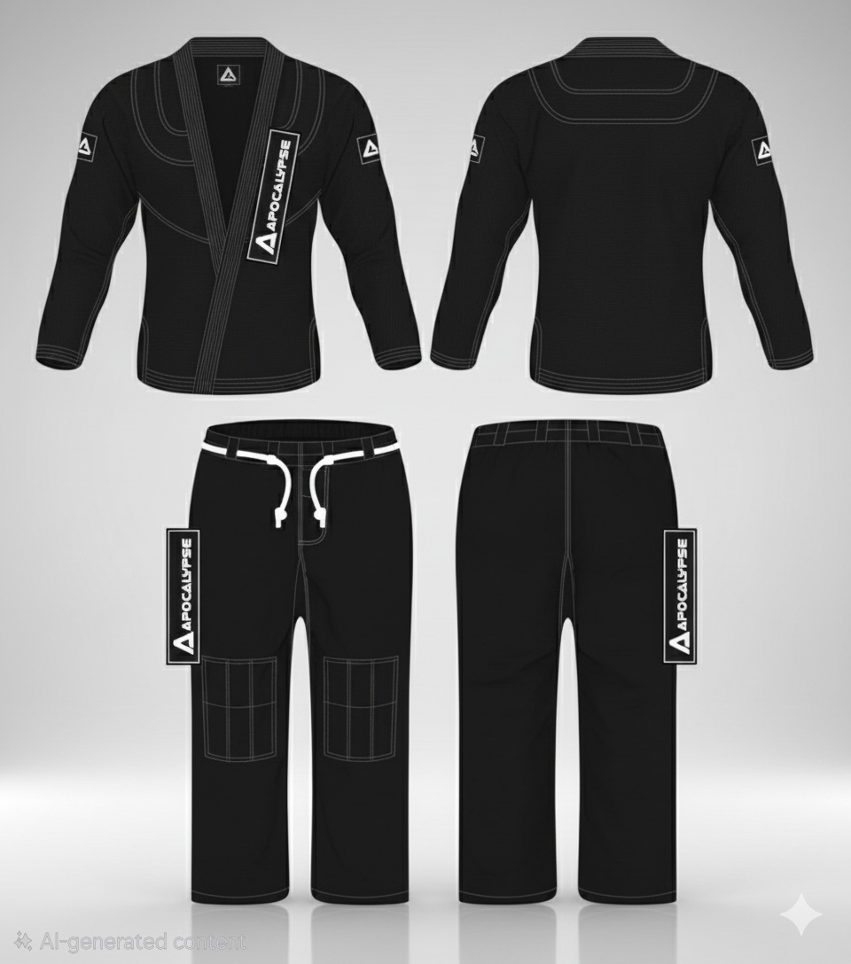 Black BJJ Gi
