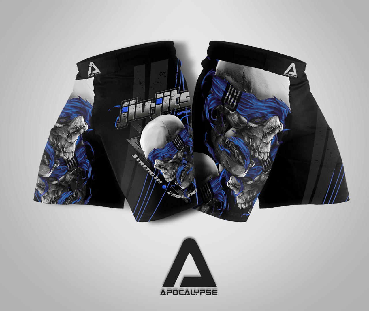 Skull MMA shorts