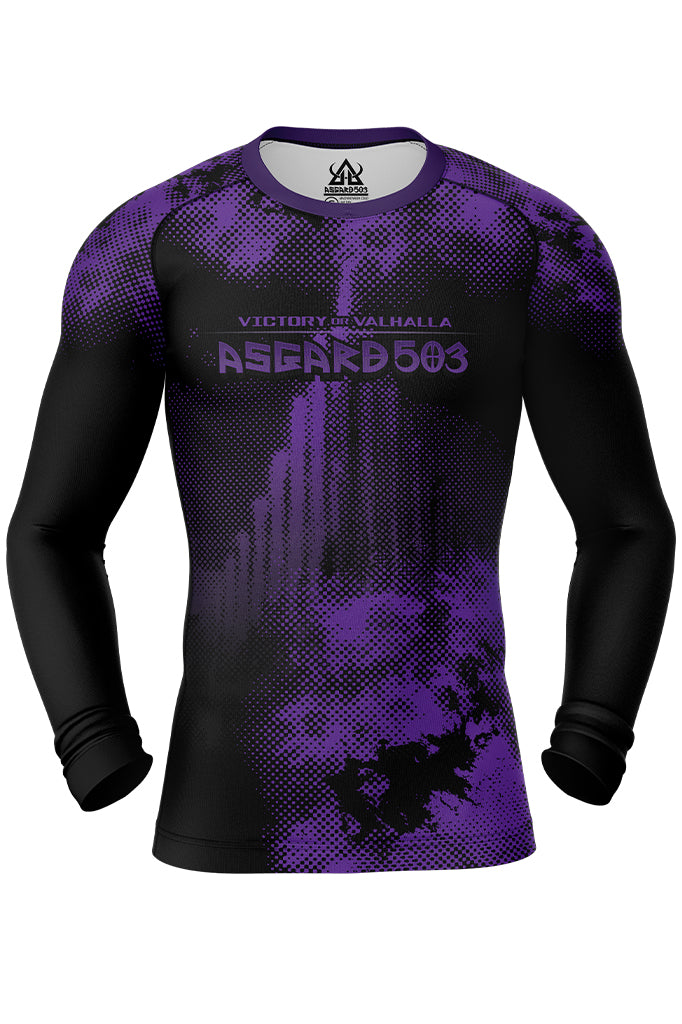 Ragnarok - Long Sleeve - Rash Guard - Purple