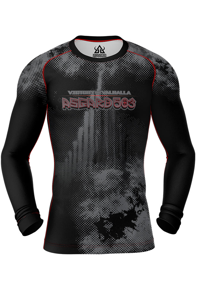 Ragnarok - Long Sleeve - Rash Guard - Black