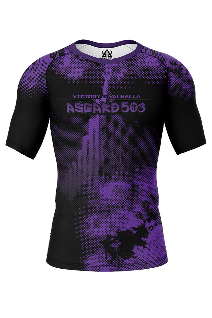 Ragnarok - Short Sleeve - Rash Guard - Purple