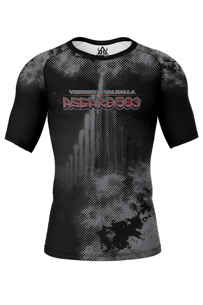 Ragnarok - Short Sleeve - Rash Guard - Black
