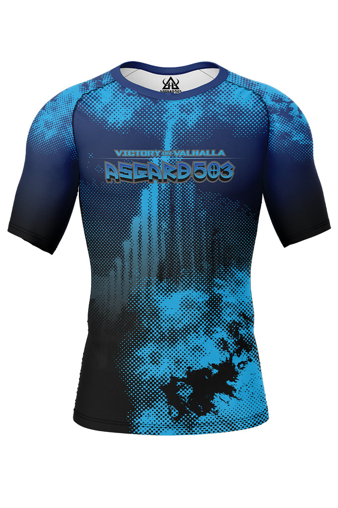 Ragnarok - Short Sleeve - Rash Guard - Blue
