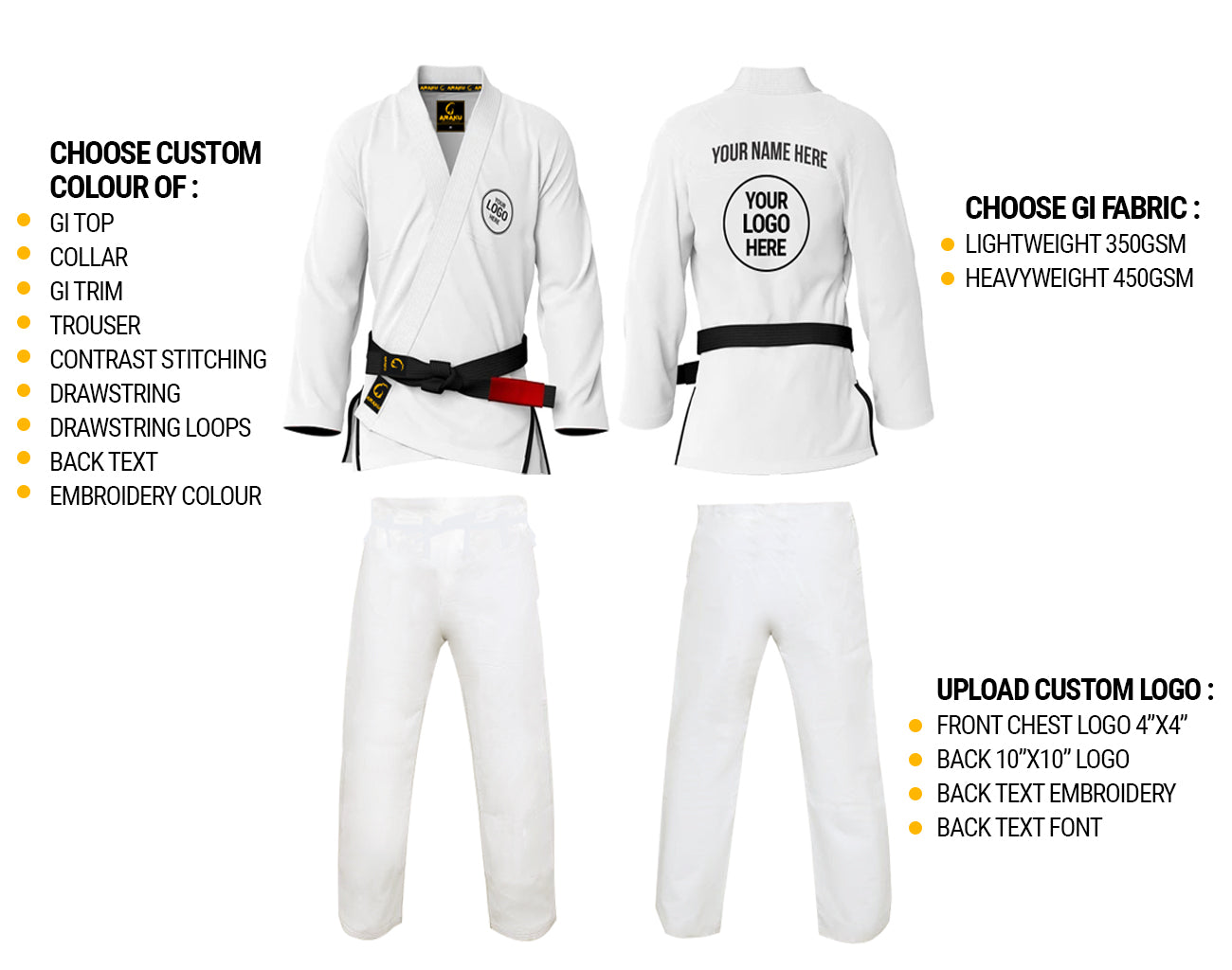 Custom Designed Brazilian Jiu Jitsu Gi Bjj Gi - Araku Sports