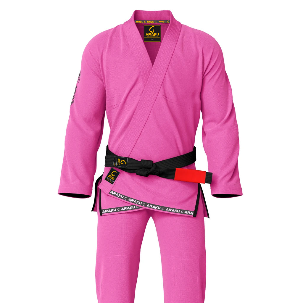 Araku Pink Fighter Brazilian Jiu Jitsu Bjj Gi
