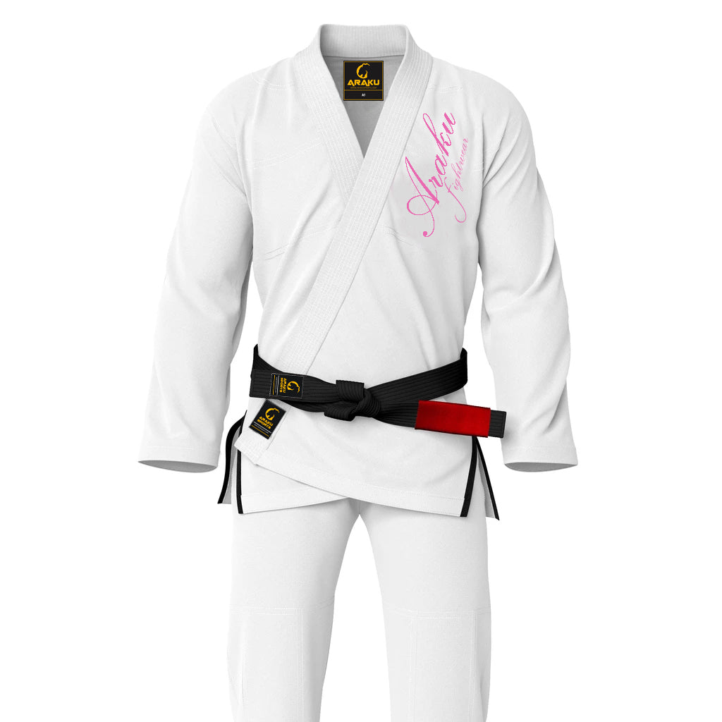 Female Starter White Brazilian Jiu Jitsu Bjj Gi
