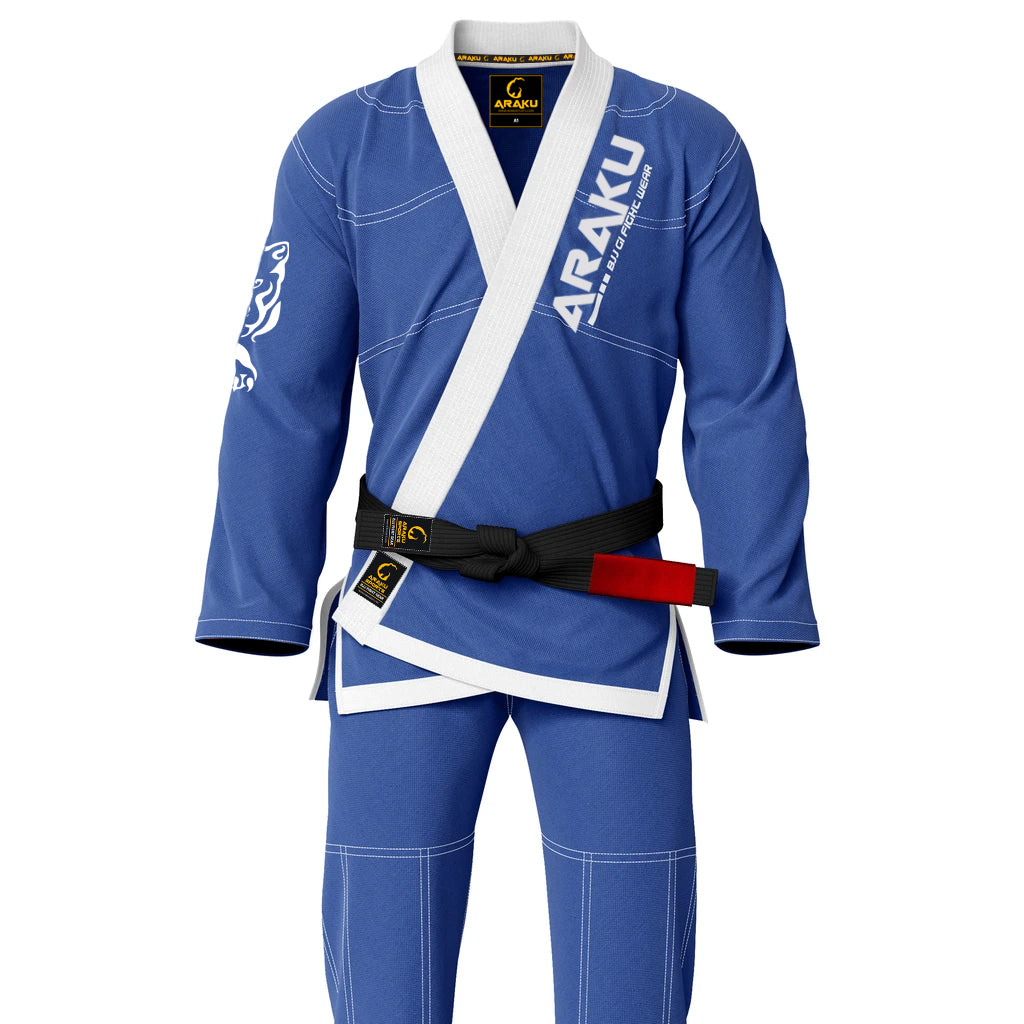 Classic Blue Brazilian Jiu Jitsu Gi BJJ Gi - Araku Sports