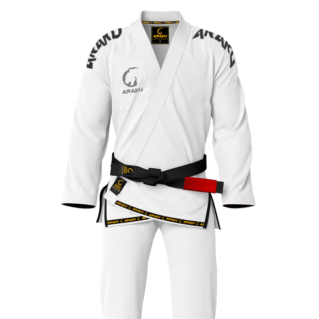 Araku Premium White Brazilian Jiu Jitsu Bjj Gi