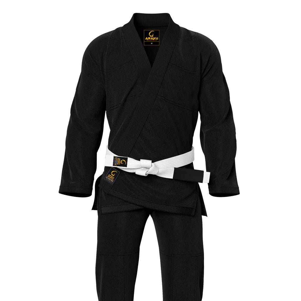 Araku Elite Black Brazilian Jiu Jitsu Bjj Gi