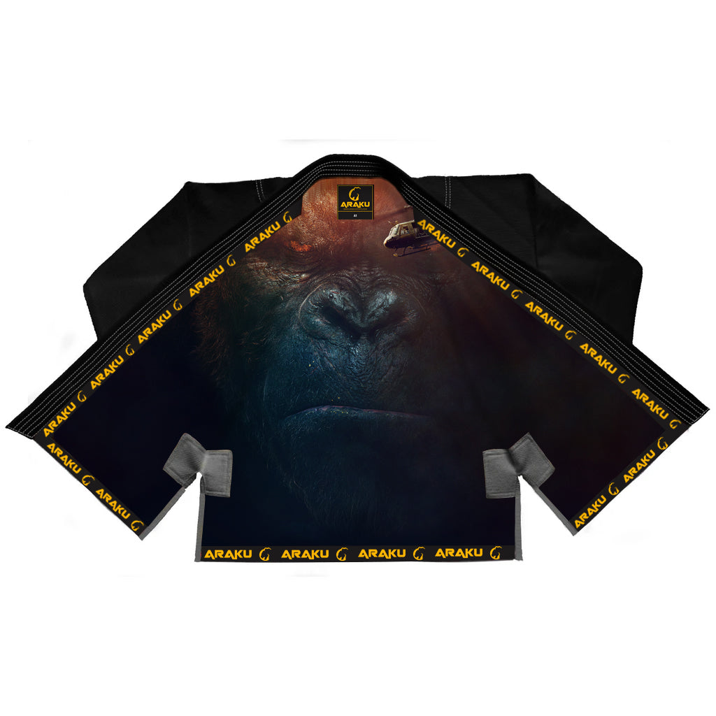Gorilla Warrior Sublimation Brazilian Jiu Jitsu Bjj Gi