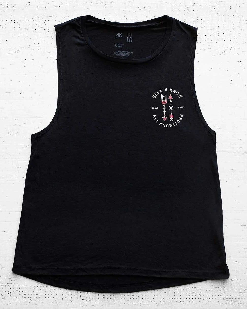 Seek & Know Womens Tank Top