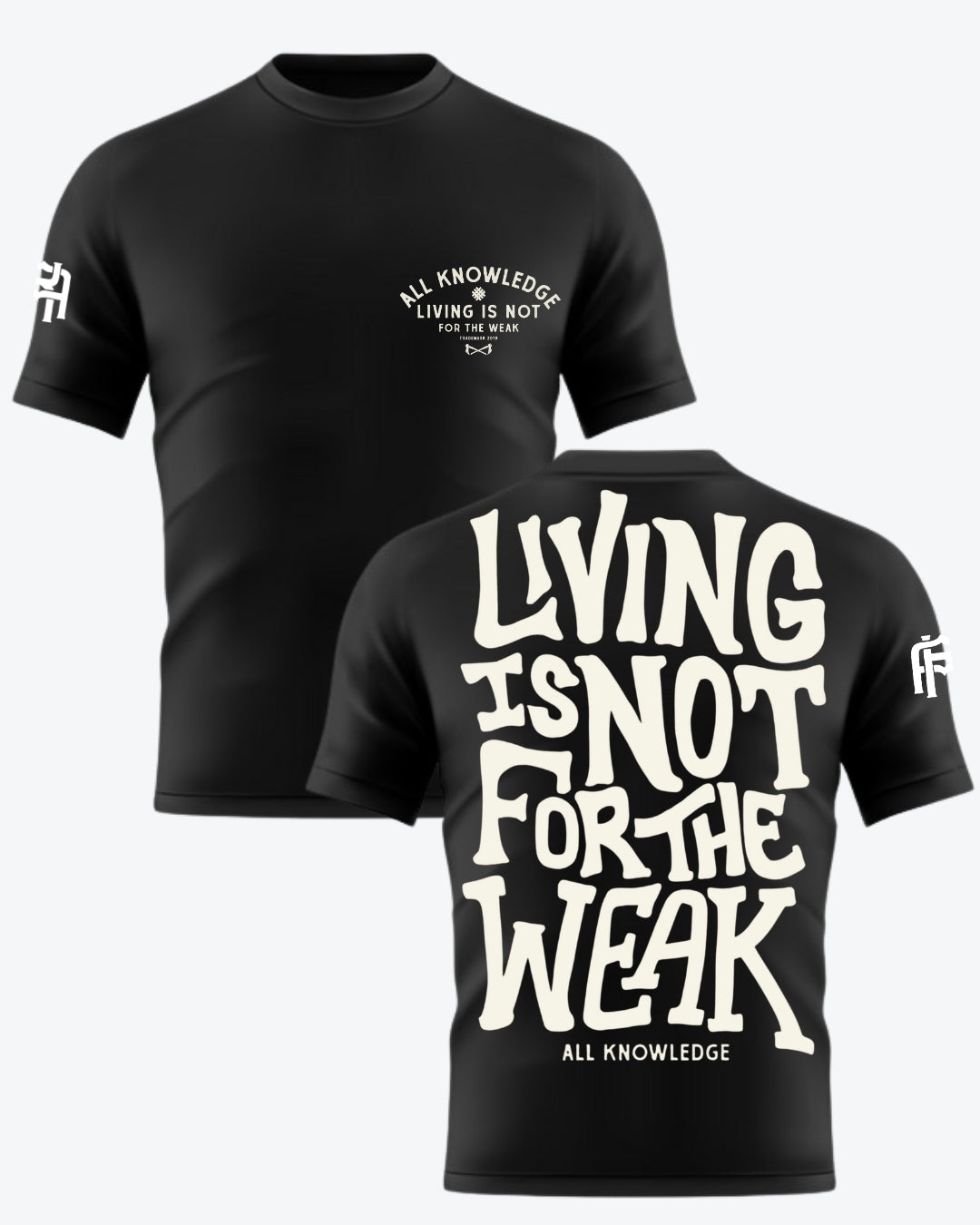 Living Is Not for the Weak | Jiu-jitsu Rashguard