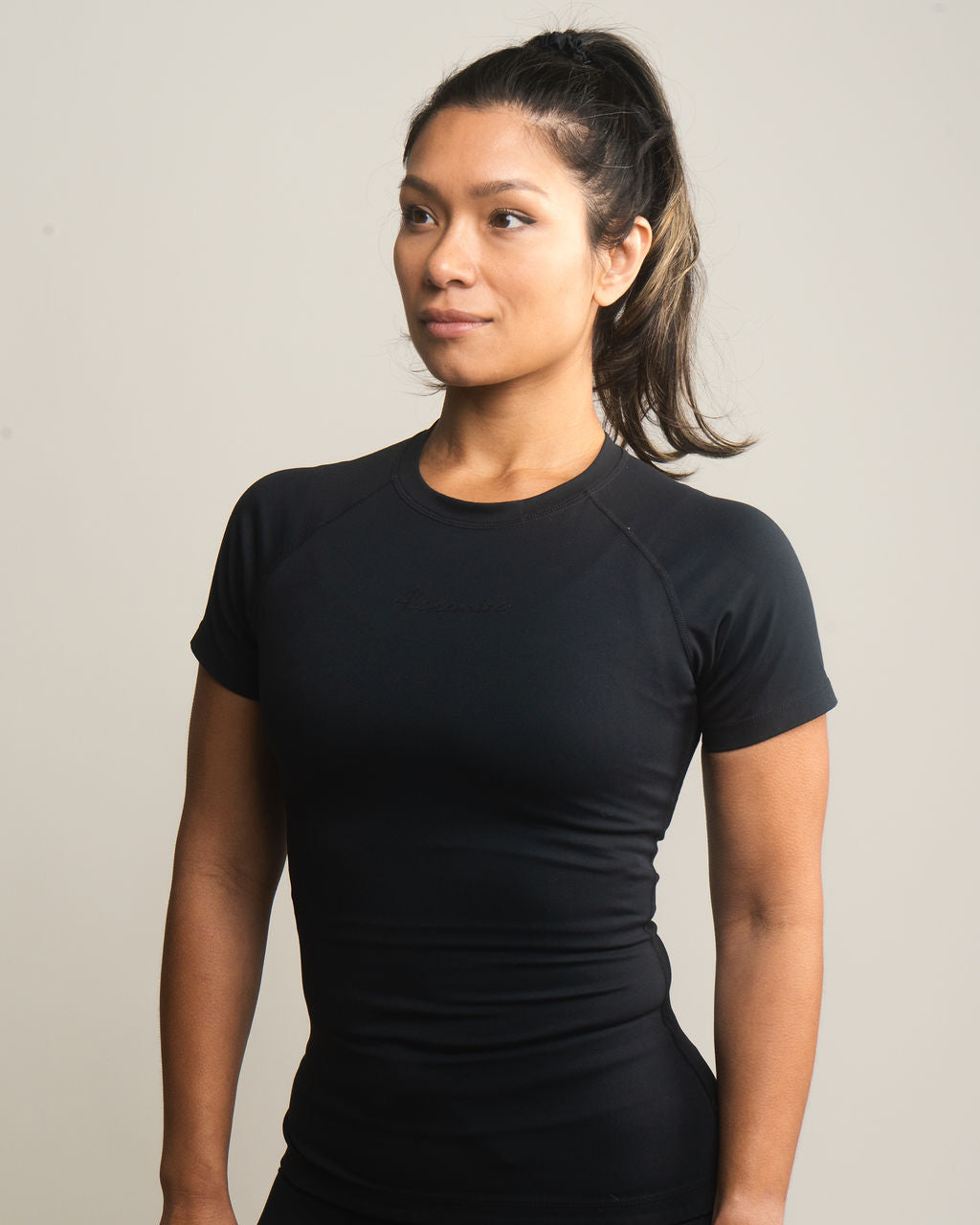 Limitless Short Sleeve Rash Guard - Onyx