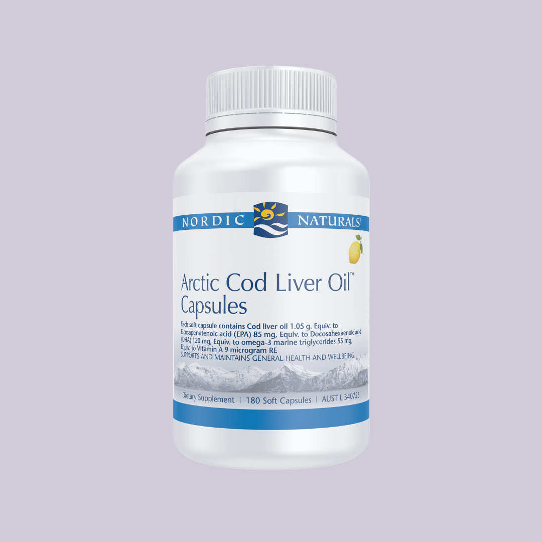 Nordic Naturals Arctic cod Liver Oil Capsules