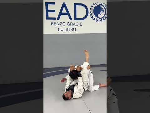 Sweep from the guard with triangle and omoplata#renzogracie #bjj #apprendrelejujitsu