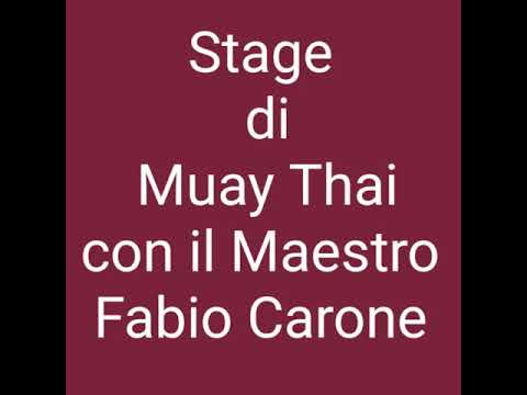 Fabio Carone - Stage di Muay Thai Dicembre 2016 Soverato(CZ) - Zeus Club