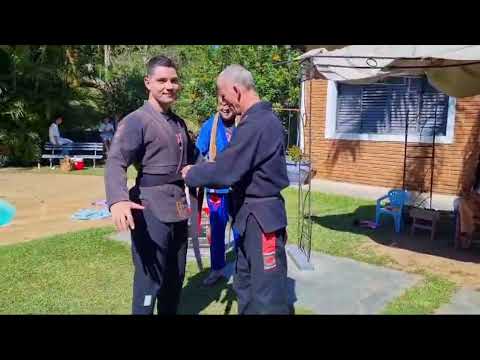 Graduação 1 semestre 2024 fx. roxa Leo Calegia Jr. e preta Guilherme Seco #cbjj #shorts