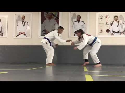 Um show de jiu-jítsu feminino