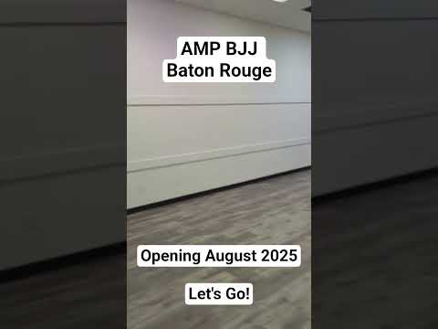 AMP BJJ is opening in Baton Rouge this August! Get ready to train. Let’s go! 🥋🔥 #AMPBJJ