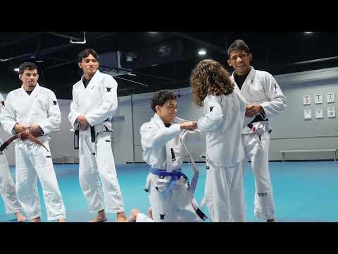 Nathaniel Earns His Gray & White Belt | Atos Winter Garden Kids BJJ 🥋👏