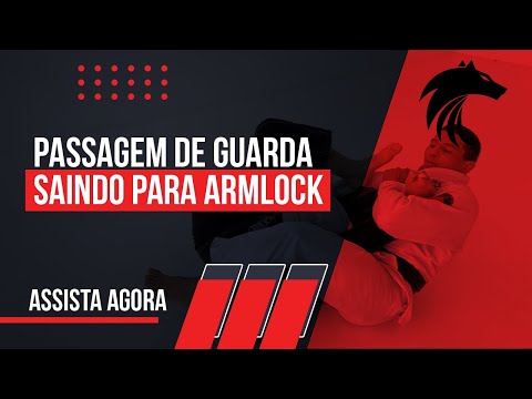 PASSAGEM DE GUARDA PARTINDO PARA O ARMLOCK / BLACKWOLF JJ / TECNIQUE BJJ