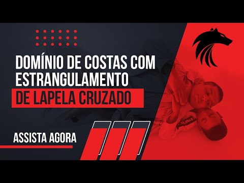 DOMÍNIO DE COSTAS COM ESTRANGULAMENTO DE LAPELA CRUZADO / BLACKWOLF JIU JITSU / TECHNIQUE BJJ