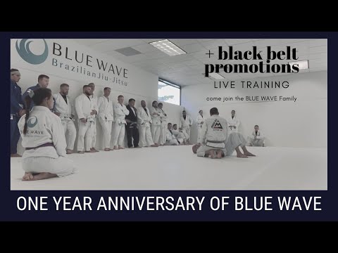 Blue Wave ONE YEAR anniversary vlog + Black belt promotions / Jimmy Quinlan