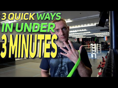 How to Wrap Your Hands Quick Start Guide Wraps on Fast for Boxing, Muay Thai, Kickboxing, and MMA