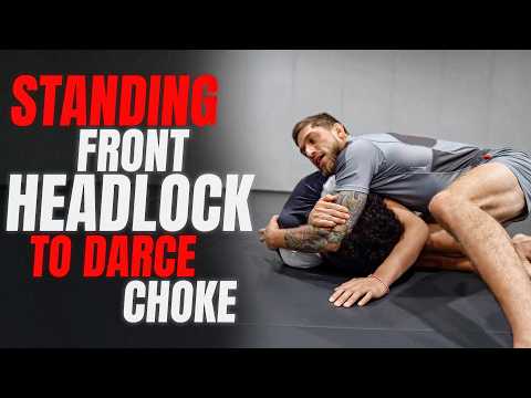 Standing Front Headlock to Darce Choke