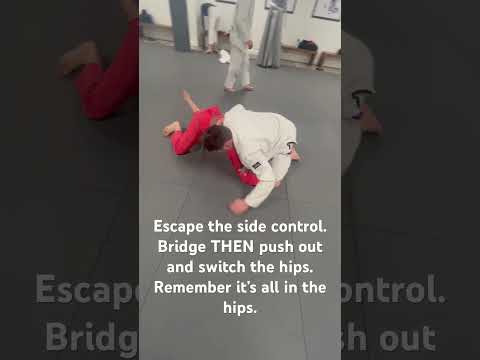 Stuck in side control? No problem. #bjj #martialarts #carlsongracieteam