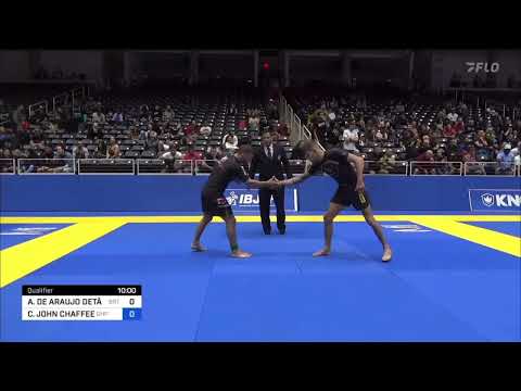 ARTHUR DE ARAUJO DETÂNICO vs CAMERON JOHN CHAFFEE 2022 Pan IBJJF Jiu-Jitsu No-Gi Championship