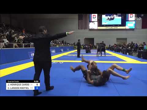 Henrique Ceconi vs Clay Mayfield 2022 Pan IBJJF Jiu-Jitsu No-Gi Absolute Champion.