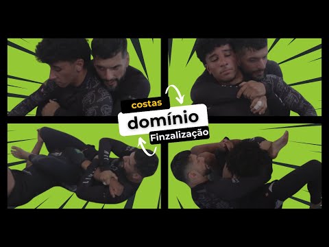 Domínio de Costas no Jiu-Jitsu: A Técnica Essencial para Controlar e Finalizar Qualquer Adversário