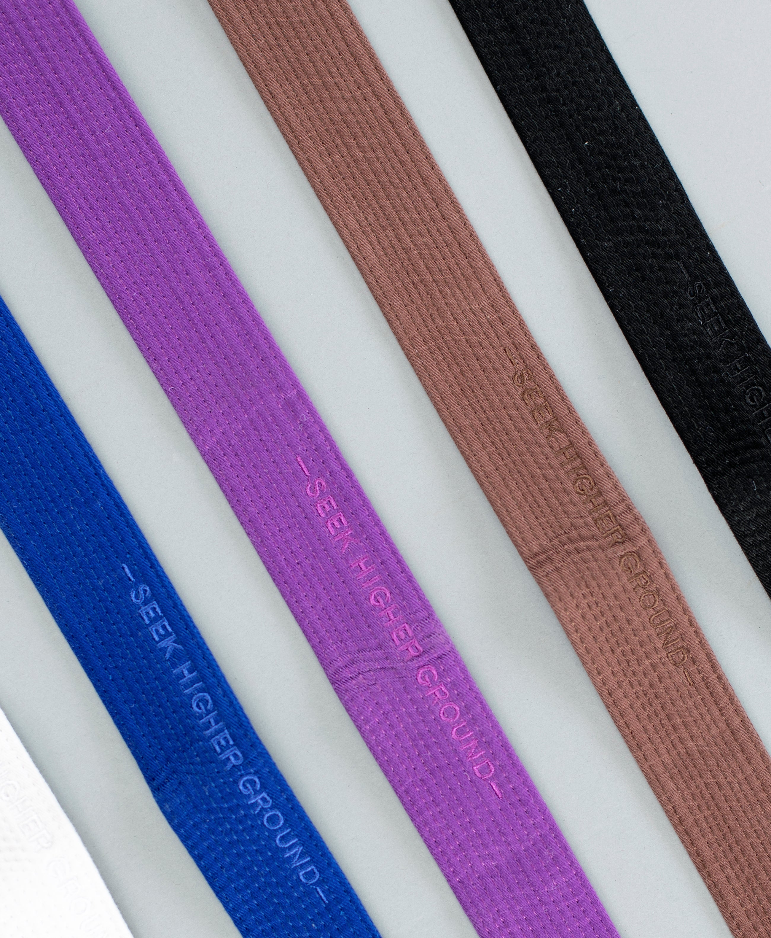 Premium BJJ Rank Belts (All Colors)