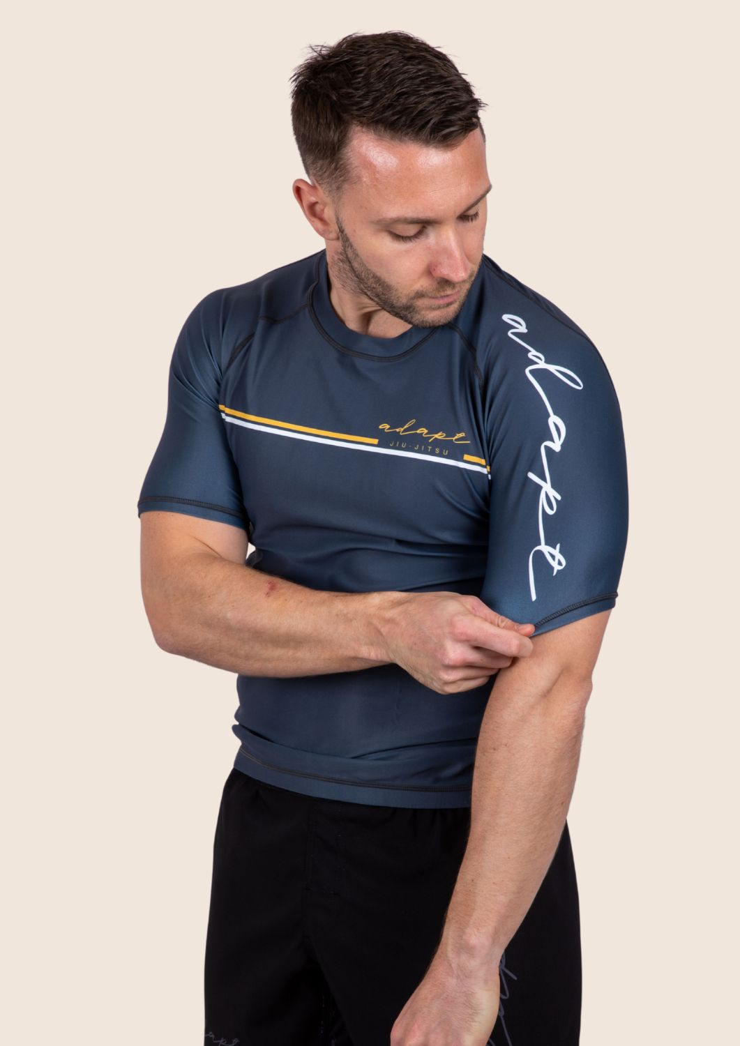 Men’s Precision Rashguard – Midnight Blue