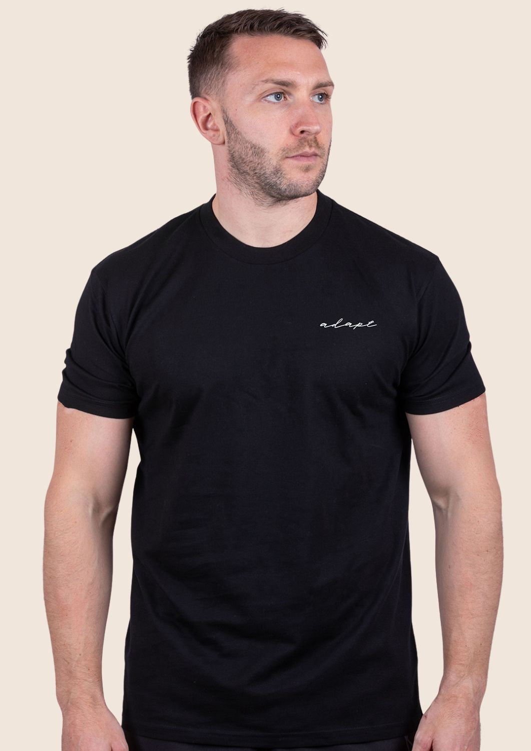 NEW Minimal Script T-shirt - Black