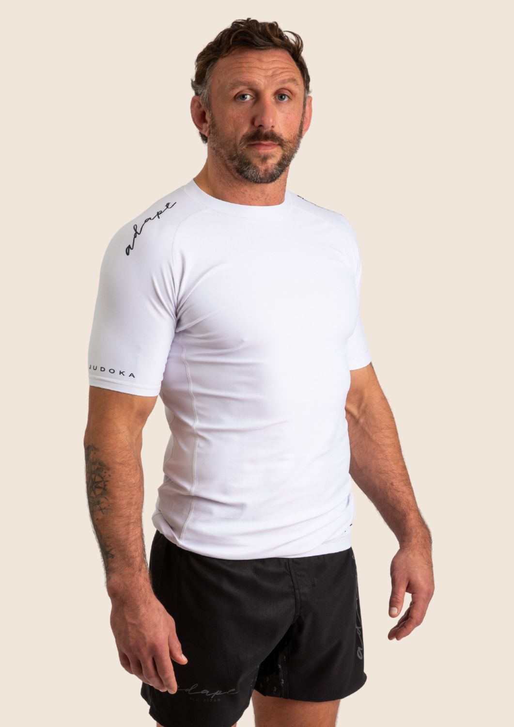*NEW Adapt Judo Rashguard - White