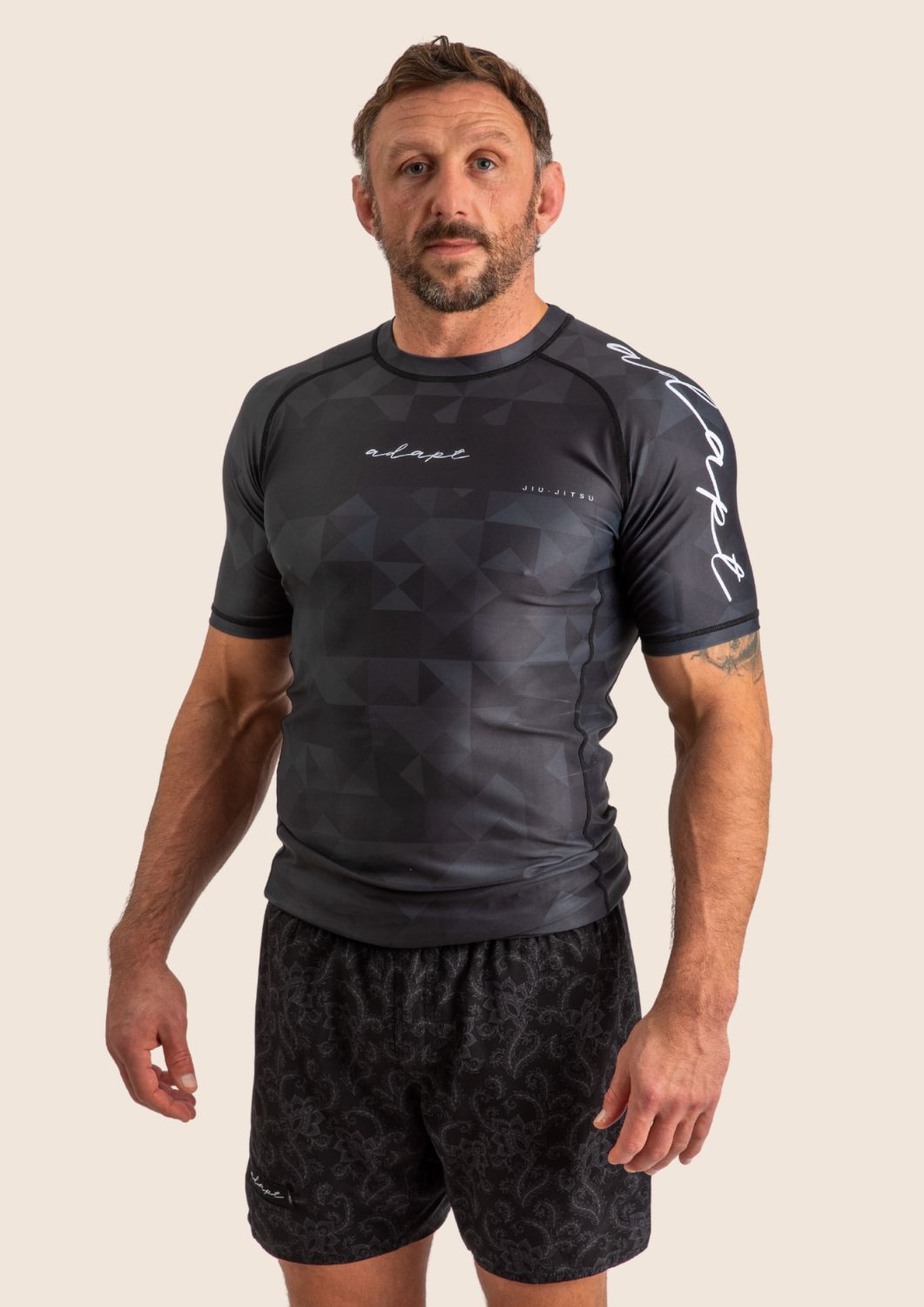 Men’s Prism Rashguard – Black