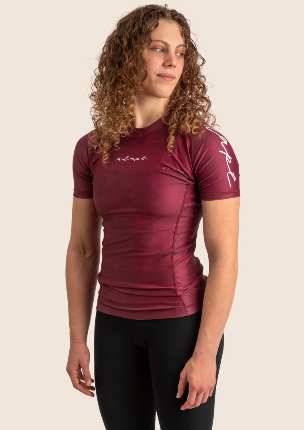 Women's Prism Rashguard - Maroon
