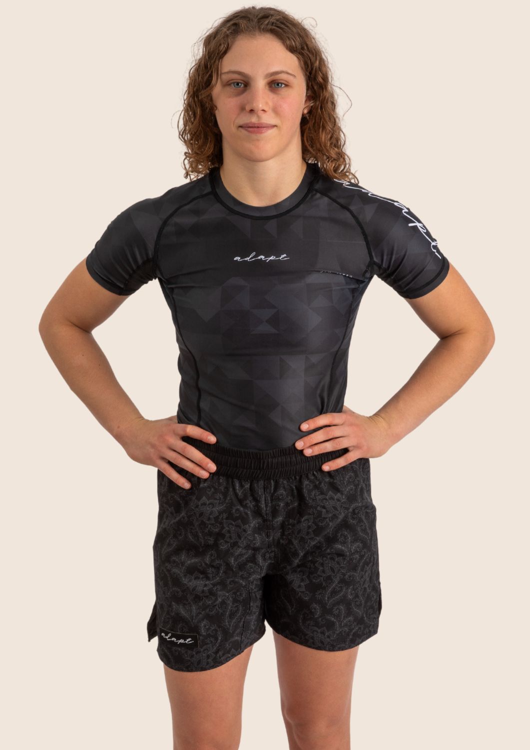 Women’s Prism Rashguard – Black