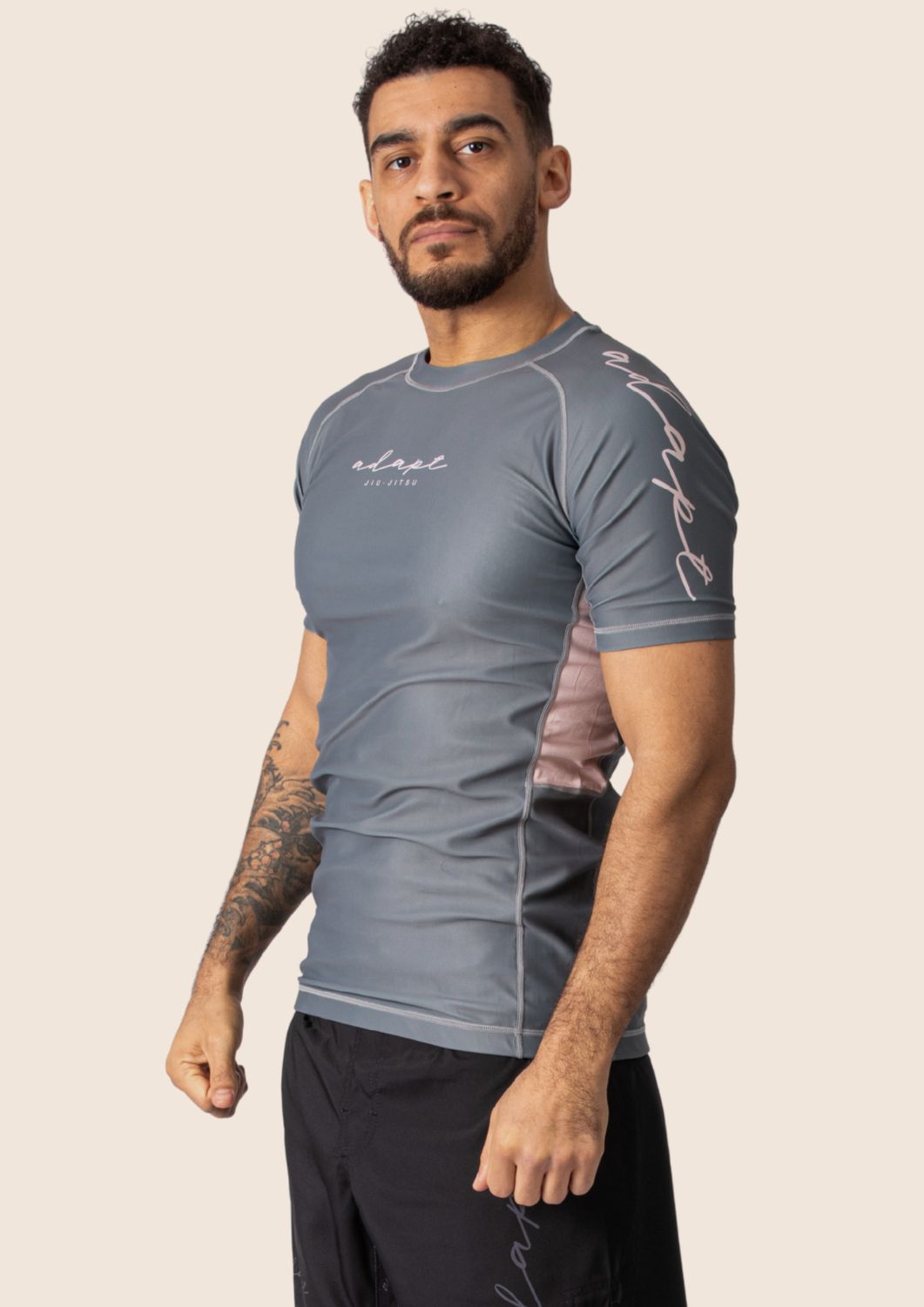 Men’s Technical Rashguard - Ash Rose