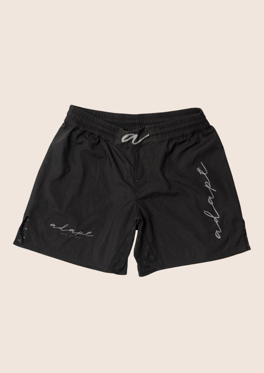 Unisex Jiu‑Jitsu Training Shorts – Black