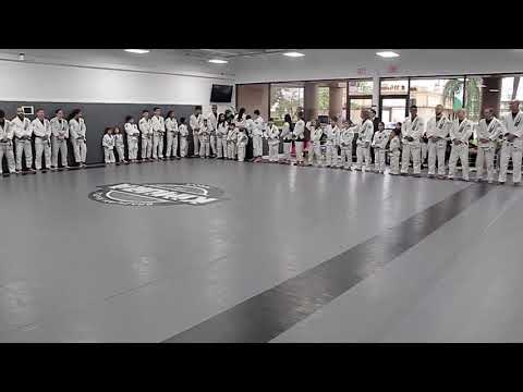 Master Sa Coral Belt speech about professor jean Kleber.