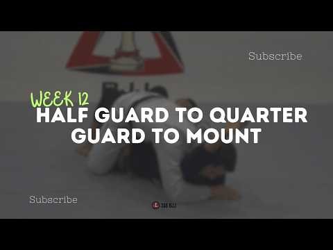 Quarter Guard Pass to Mount | Simple BJJ Pressure Pass