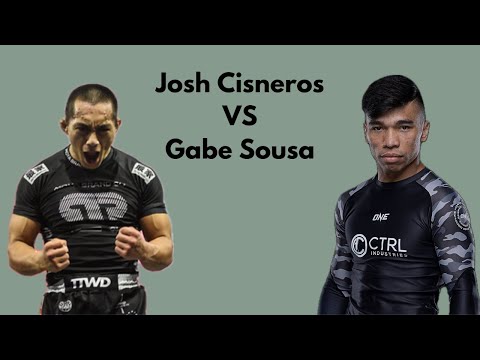 Gabe Sousa vs Josh Cisneros (no gi) UFC Fight Pass Invitational