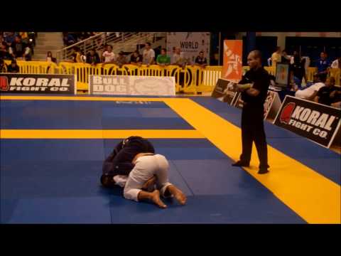 Alliance Greenville- Rafael Rosendo first match at Worlds BJJ Championship 2012.